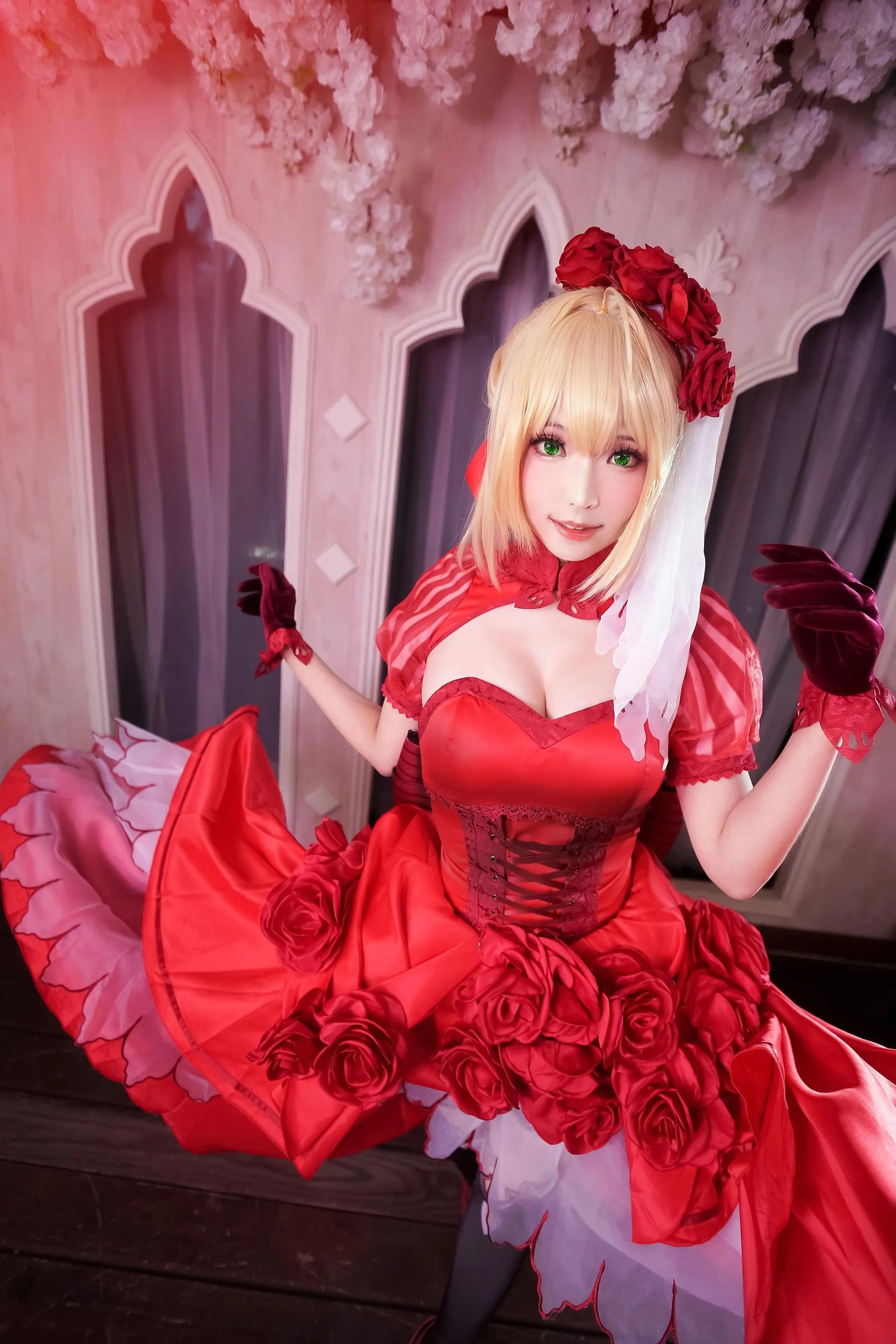 ElyEE子 – NO.65 尼禄-红玫瑰 [12P]插图9